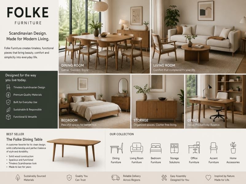 Folke Furniture Complete Guide To Scandinavian Furniture And Modern Home Design
