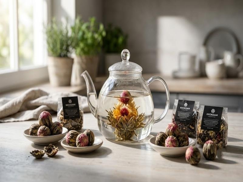 KKOKDAM Flower Tea Brand Guide Premium Flower Tea Sticks Gift Sets And Complete Product Range